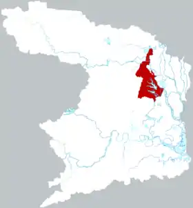 Localisation de Jīnshì