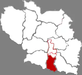 Localisation de Chángzhì Xiàn