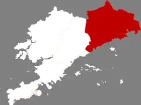 Localisation de Zhuanghe