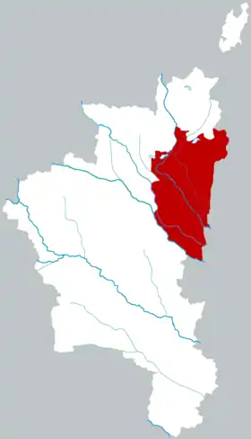 Localisation de Lièshān Qū