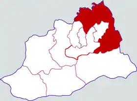 Localisation de Xiūwǔ Xiàn