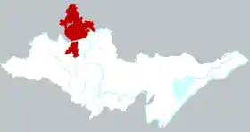 Localisation de Jīngzhōu Qū