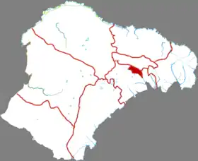 Localisation de District de Kang Bashi