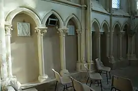 Vue du chœur de l'église.