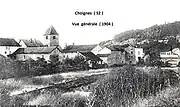 vue générale de  Choignes en 1904