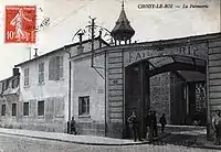 Faïencerie Boulenger à Choisy vers 1910.