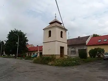 Chomýž : le beffroi.