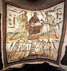 Fresque du IIIe siècle.