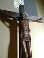 Christ en bois sculpté, église de Saint-Paul.