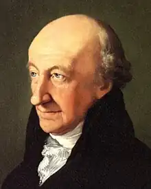 Portrait de Christoph Martin Wieland, 1805.