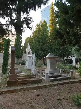 Le cimetière date du milieu du XIXe siècle.