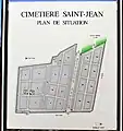 Plan du cimetière.