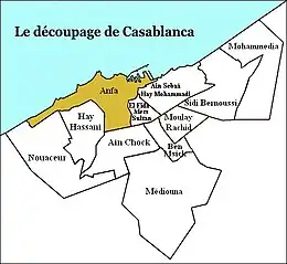 Carte de la circonscription.