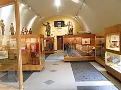 Intérieur de l'ancienne poudrière