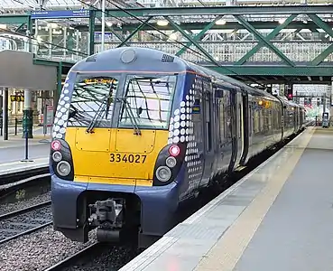 Une Class 344 a Waverley.