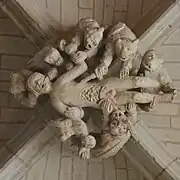 L'Homme et les 7 Péchés capitaux.