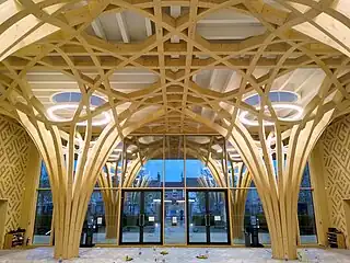 Atrium de la Mosquée Centrale.