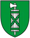 Blason du canton de Saint-Gall en Suisse.