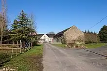 Photographie d'ensemble du lieu-dit des Cohardières.