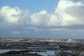 Vue du parc avec Cold Bay