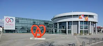 Hôtel de la collectivité européenne d’Alsace de Colmar.