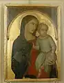 Pietro Lorenzetti, Vierge à l'Enfant, vers 1350
