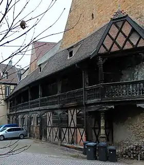 Maison Wildungshof (1566) au no 12 Inscrit MH (1929)