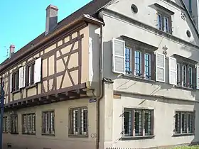 Maison Fleischhauer (1583) au no 3 Inscrit MH (1929)