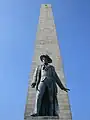 La statue de William Prescott.