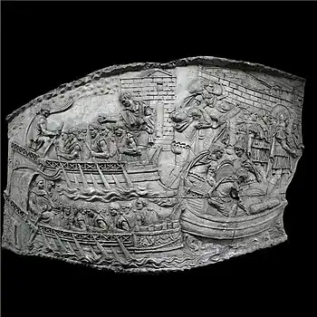 Photo d'un relief de la Colonne Trajane.