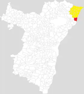 Localisation de Communauté de communesde la plaine du Rhin