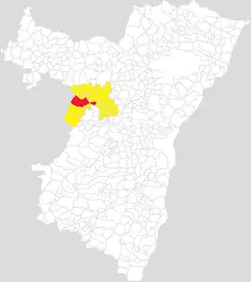 Localisation de Communauté de communesde la région de Saverne