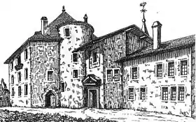 La Commanderie vers 1840