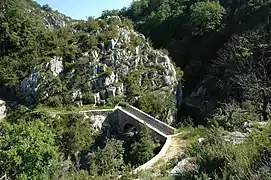 Le Mauvais Pont sur l'Artuby à Comps-sur-Artuby