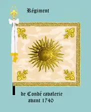 Condé cavalerie à 1740 (avers)
