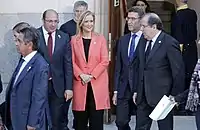 Cifuentes lors de la conférence des présidents de 2017.