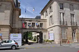 Conseil départemental de la Côte-d'Or, rue de la Préfecture.