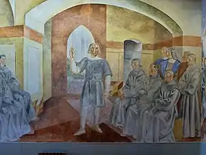 1930 Cycle Christophe Colomb (monastère de La Rábida)