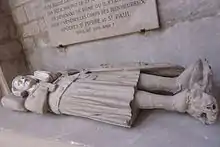 Gisant du comte Haymon.