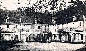 Le couvent au début du XXe&nbsp;siècle.