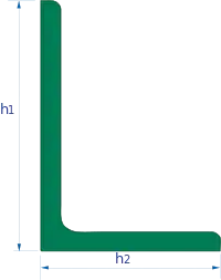 Cornière à ailes inégales