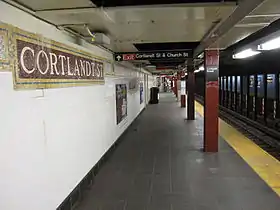 Image illustrative de l’article Cortlandt Street (métro de New York)
