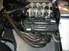 Photo du moteur Ford-Cosworth DFV.