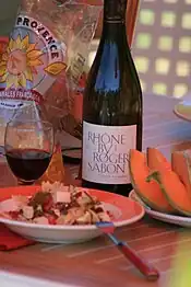 Côtes-du-rhône de la cave Roger Sabon