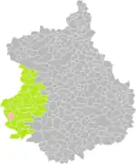 Coudray-au-Perche dans son arrondissement.