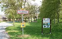 Entrée de la commune