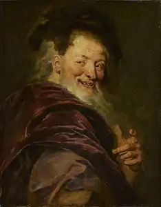 Portrait de Démocrite (1692)musée du Louvre.