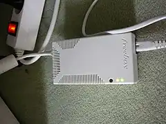 Un boîtier FreePlug.