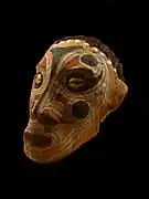 Crâne surmodelé du Vanuatu.