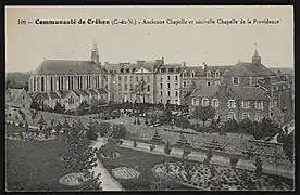 L'ancienne et la nouvelle chapelle de la Providence (1917-1925).